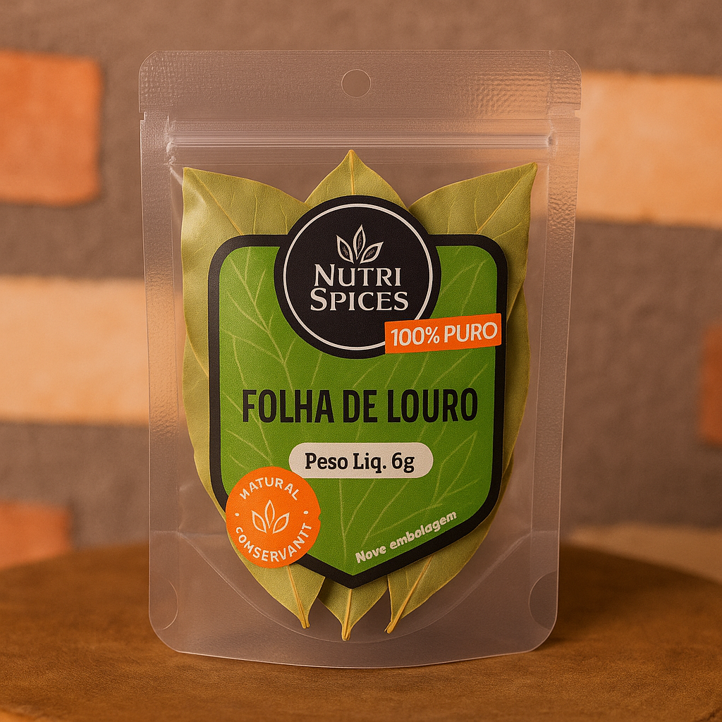 FOLHA DE LOURO POUCH 6G
