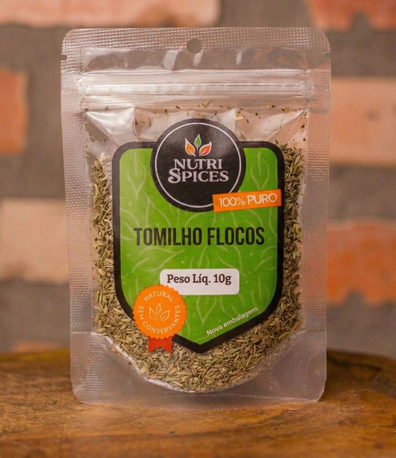 TOMILHO EM FLOCOS POUCH 10G